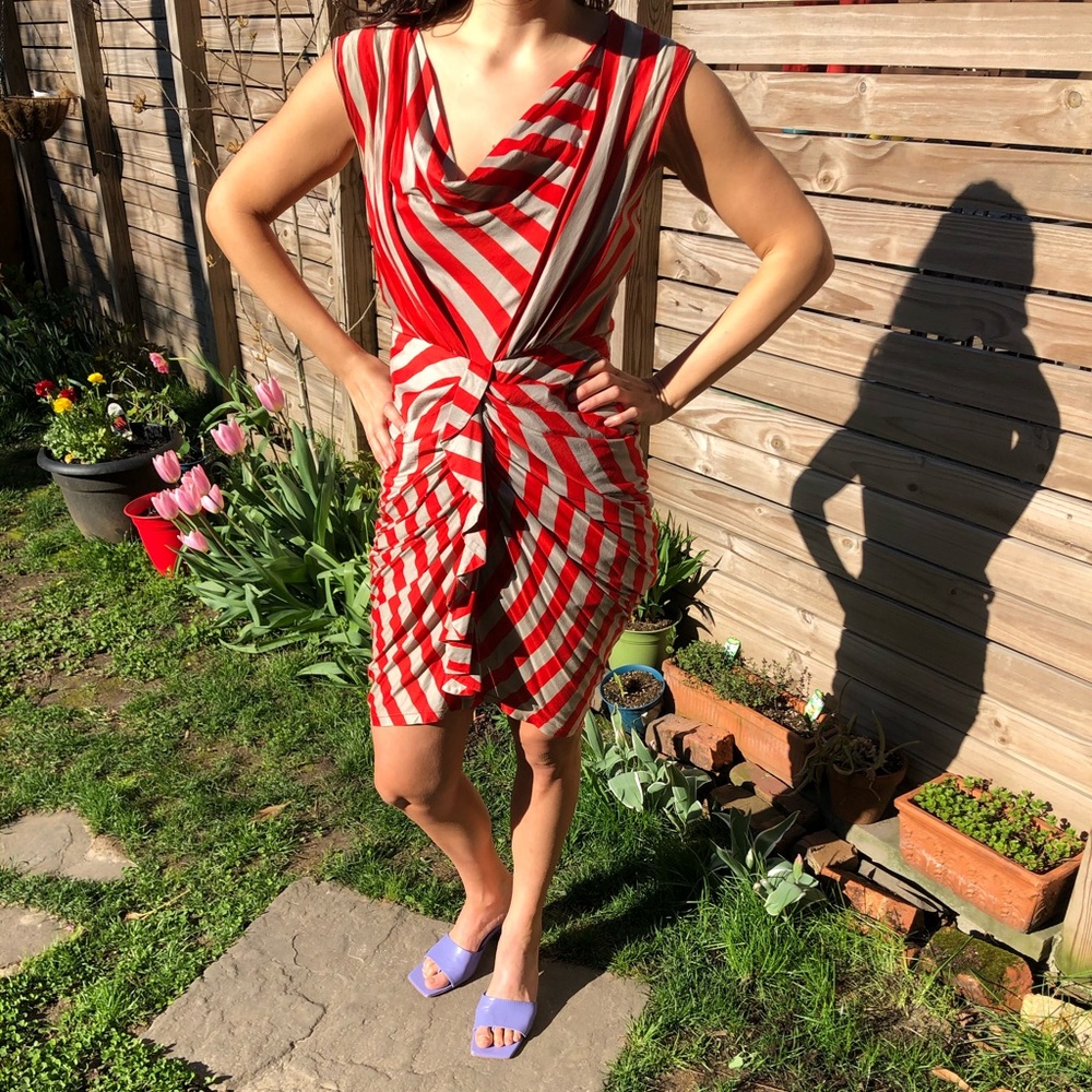 Eva Franco Striped Dress